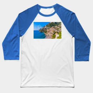 Positano town Baseball T-Shirt